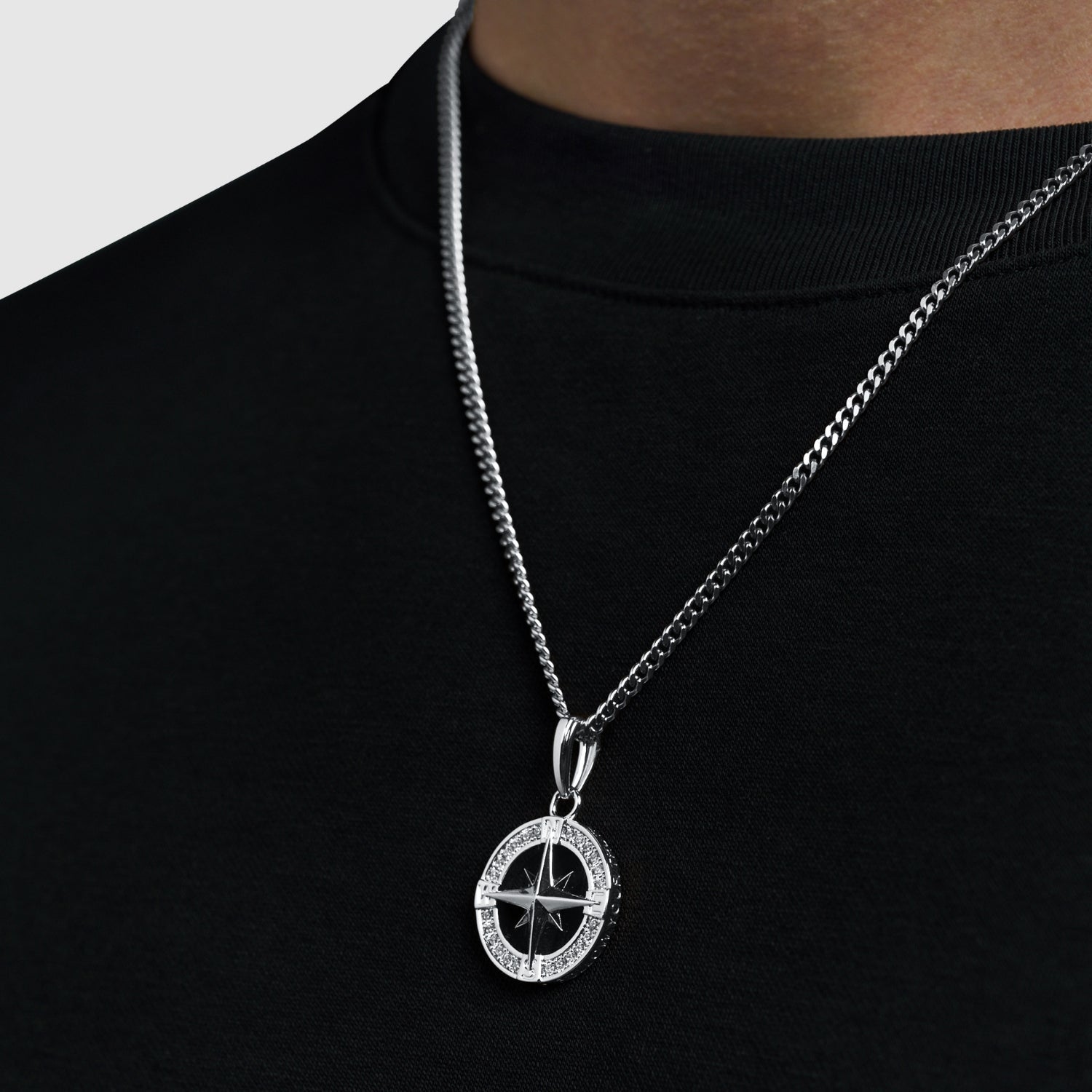 Iced North Star (Silber)