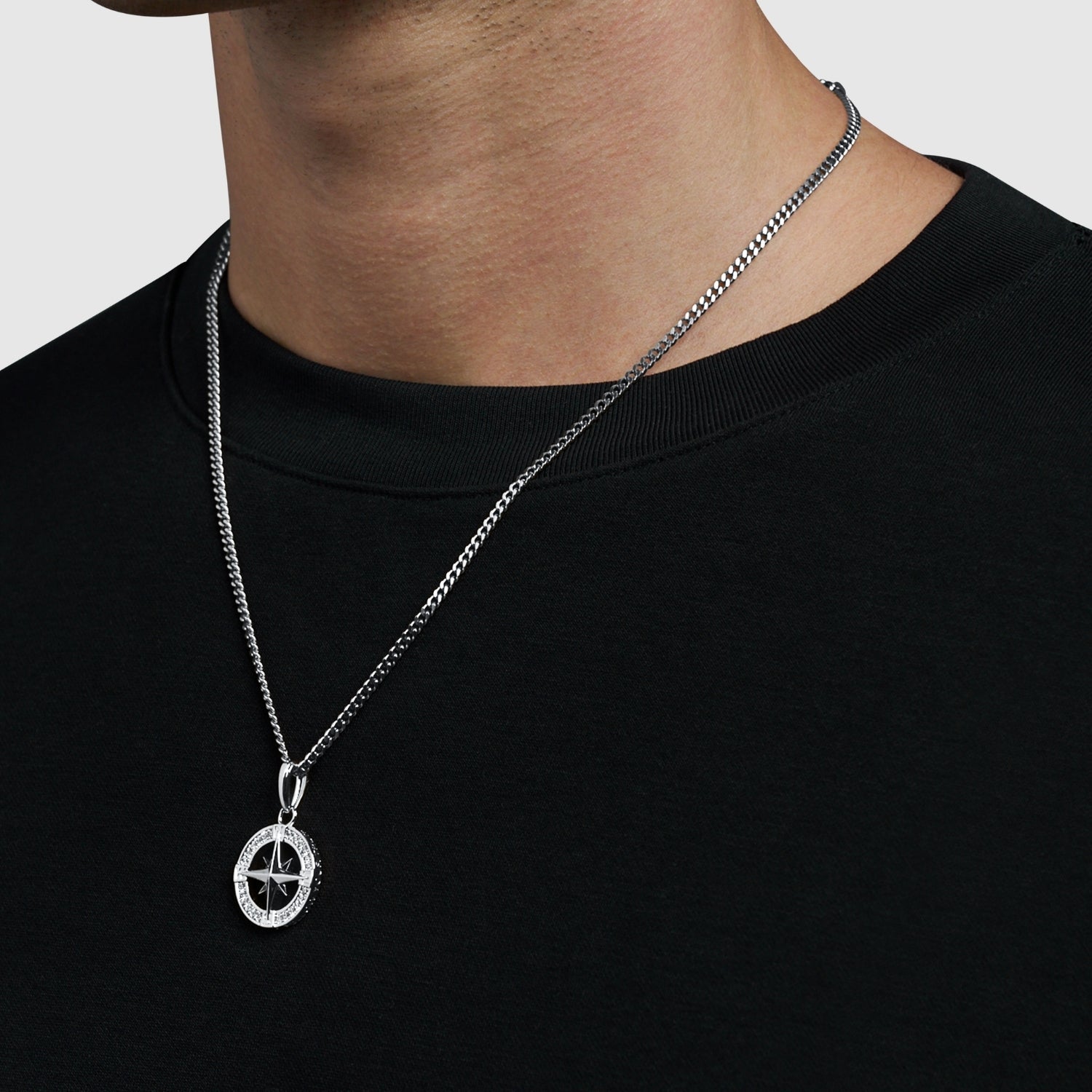 Iced North Star (Silber)