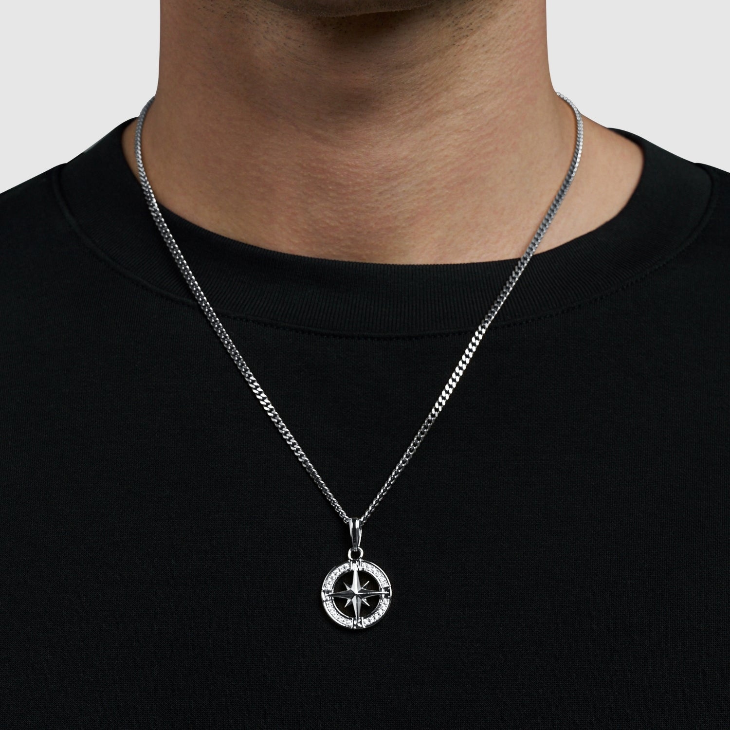 Iced North Star (Silber)