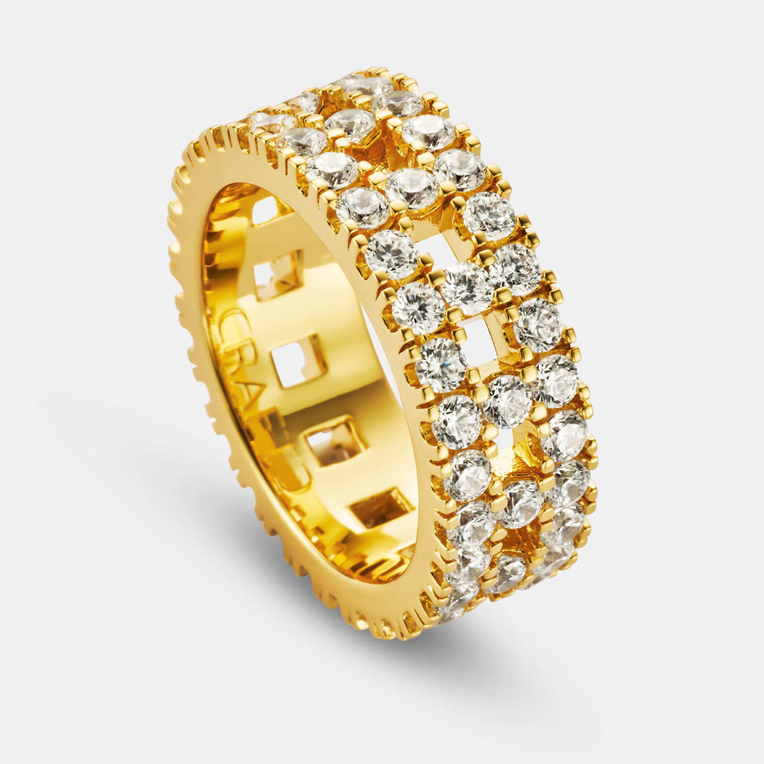 Titanbandring (Gold)