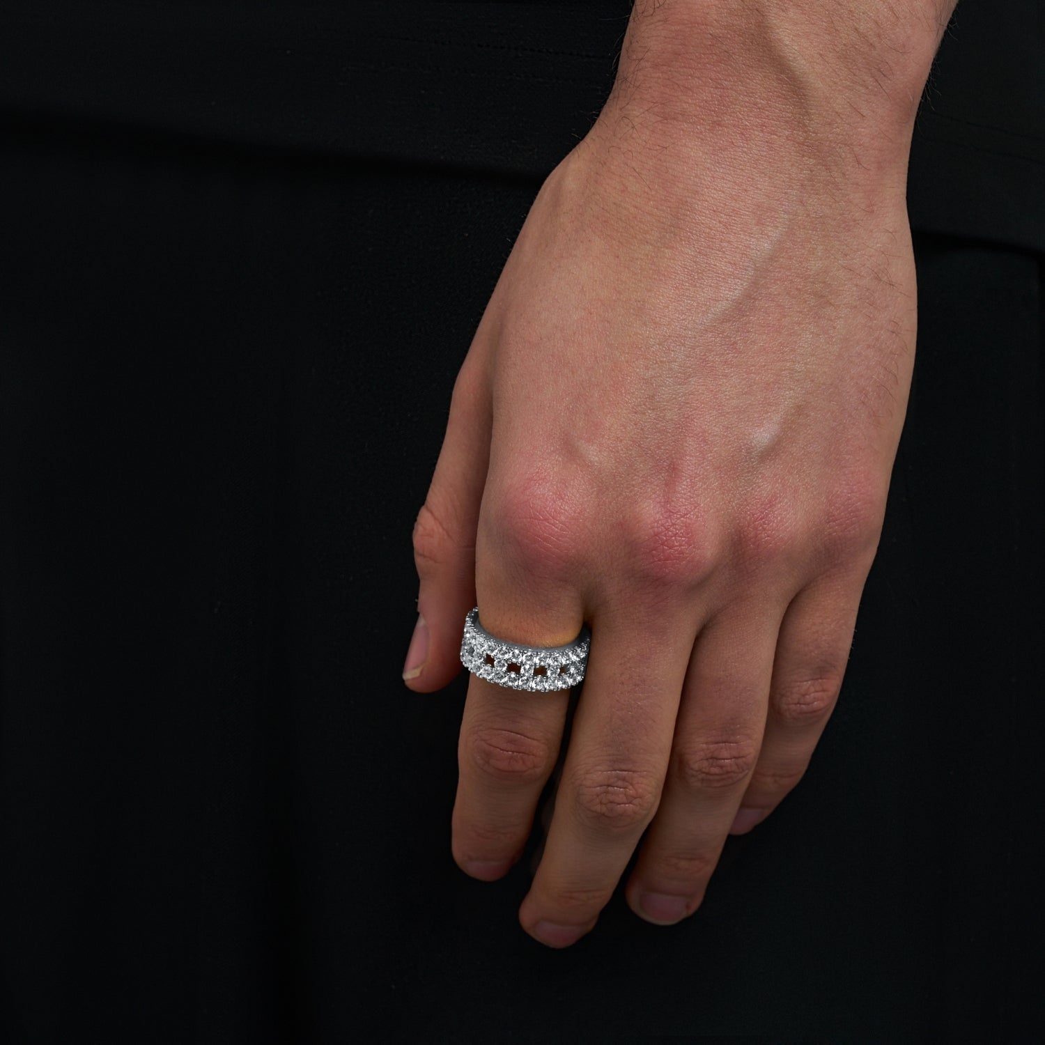 Titanbandring (Silber)