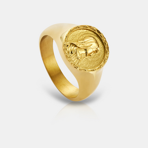 Anillo Sello de la Virgen María (Oro)