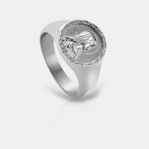Anillo Sello de la Virgen María (Plata)