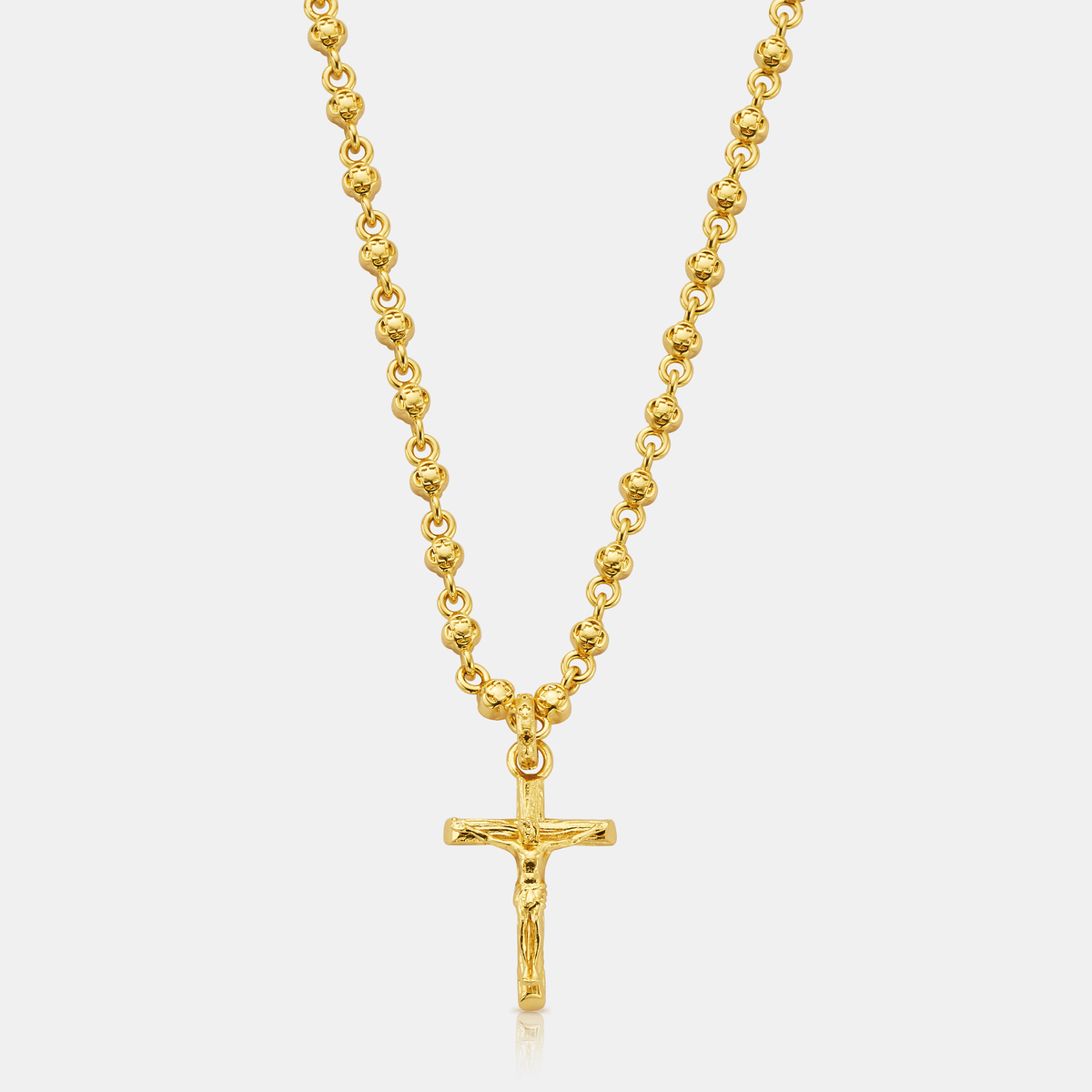 Rosary Crucifix (Gold)