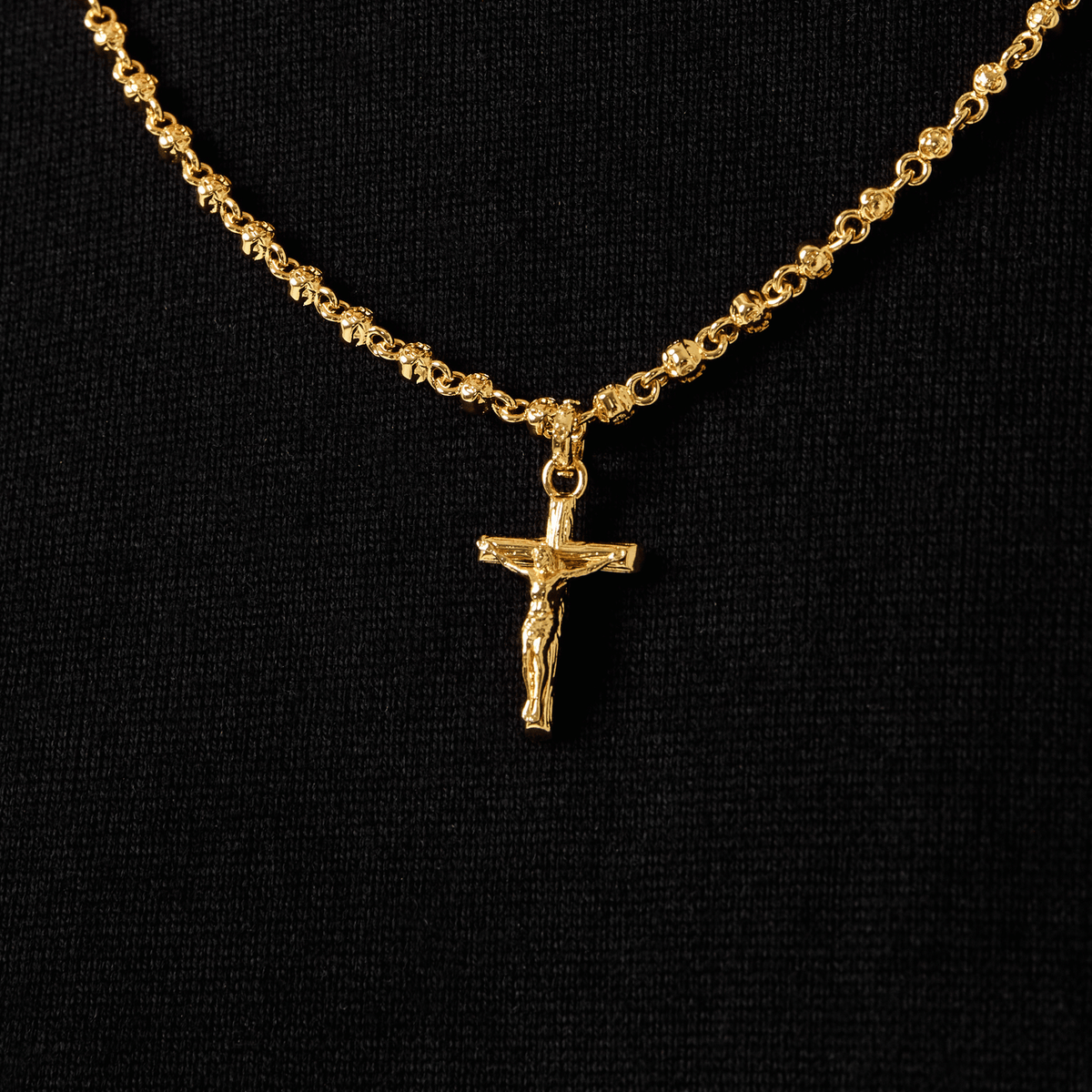 Rosary Crucifix (Gold)