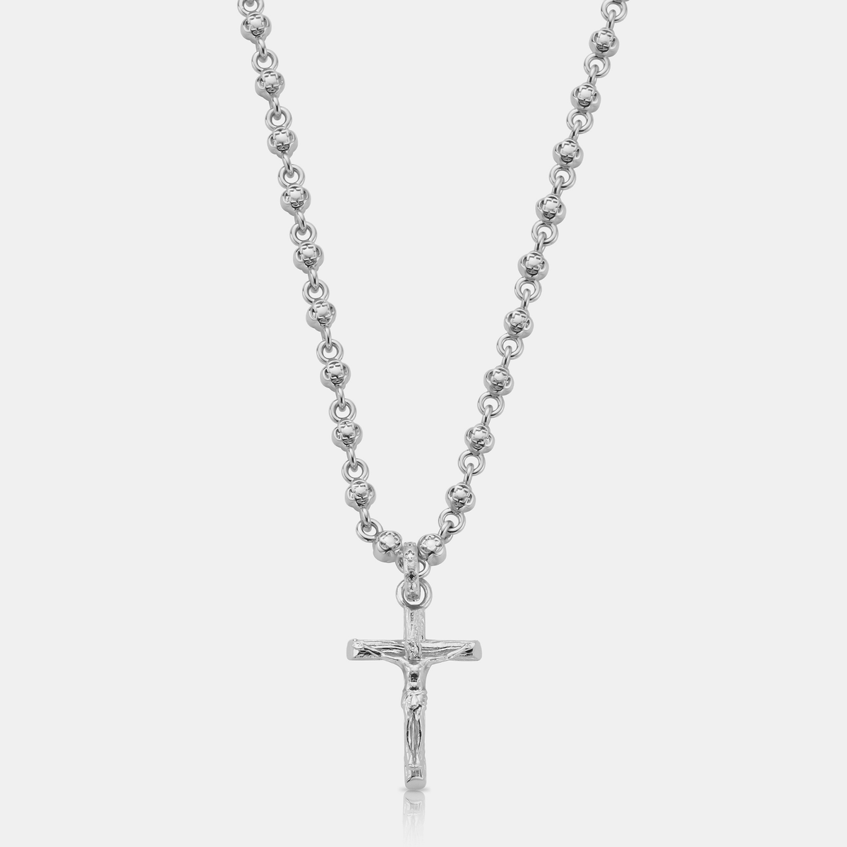 Rosary Crucifix (Silver)