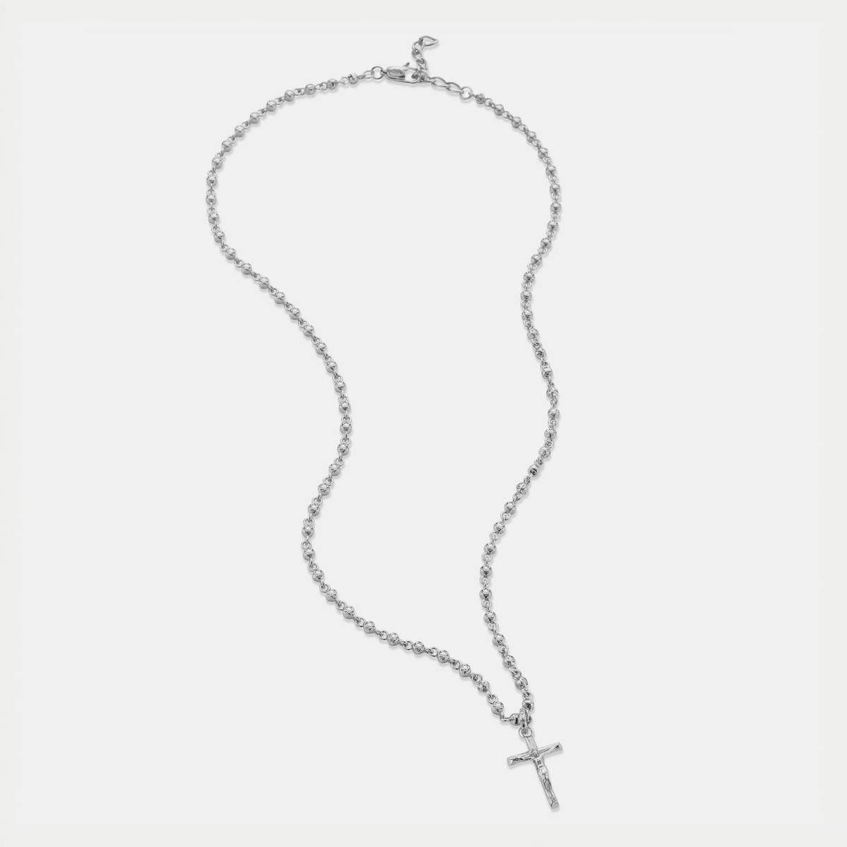 Rosary Crucifix (Silver)