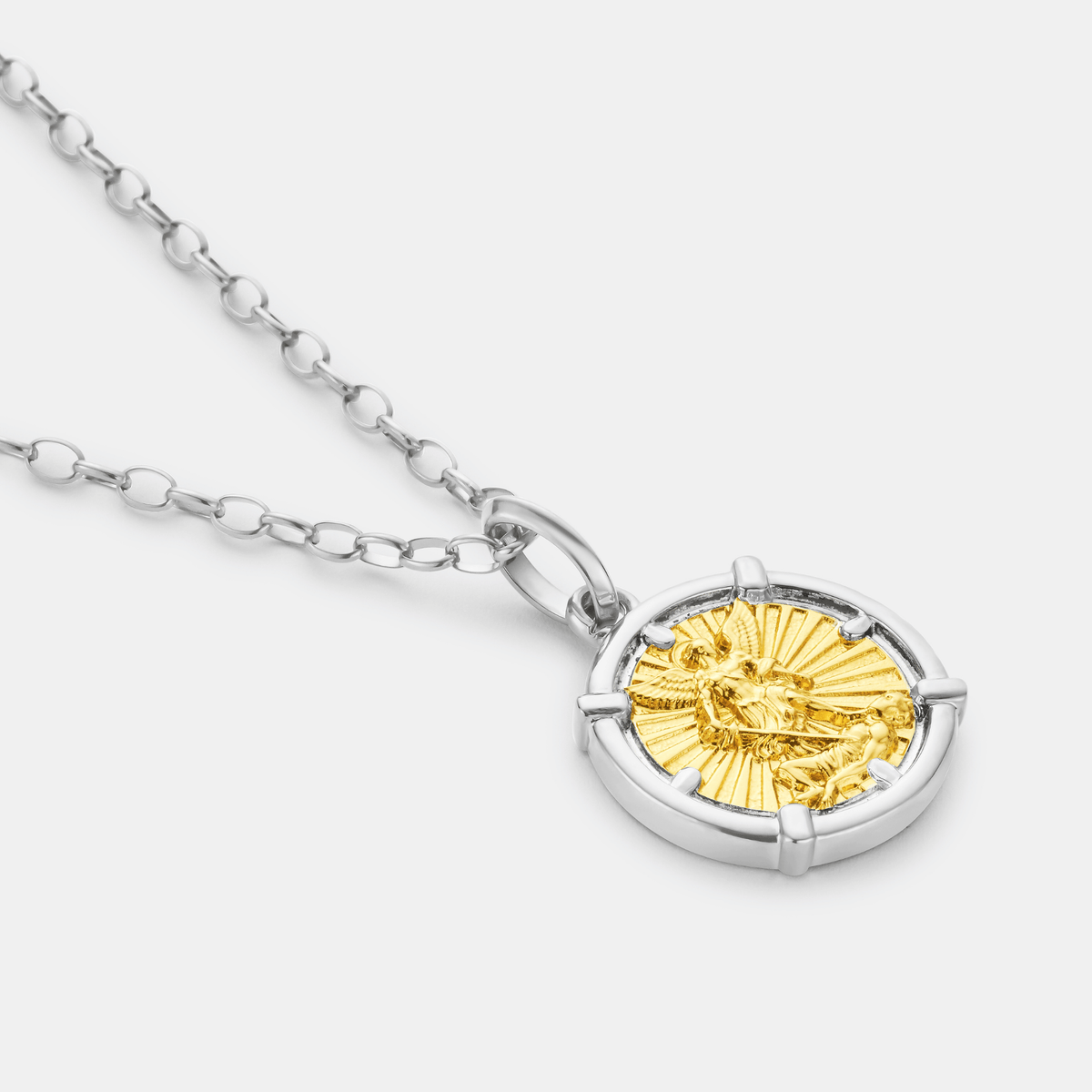 St Michael Two-Tone (Silver)
