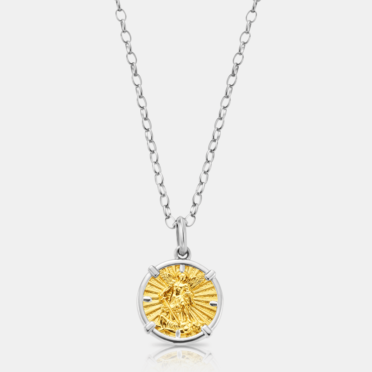 St Michael Two-Tone (Silver)