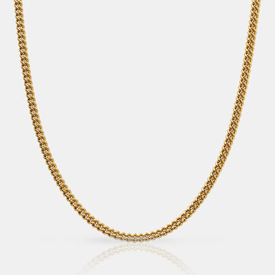 Miami Cuban (Gold) 4mm