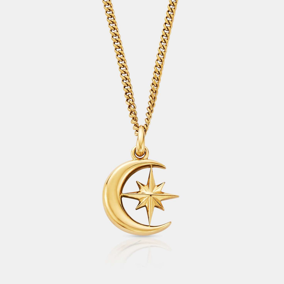 Moon & Star (Gold)