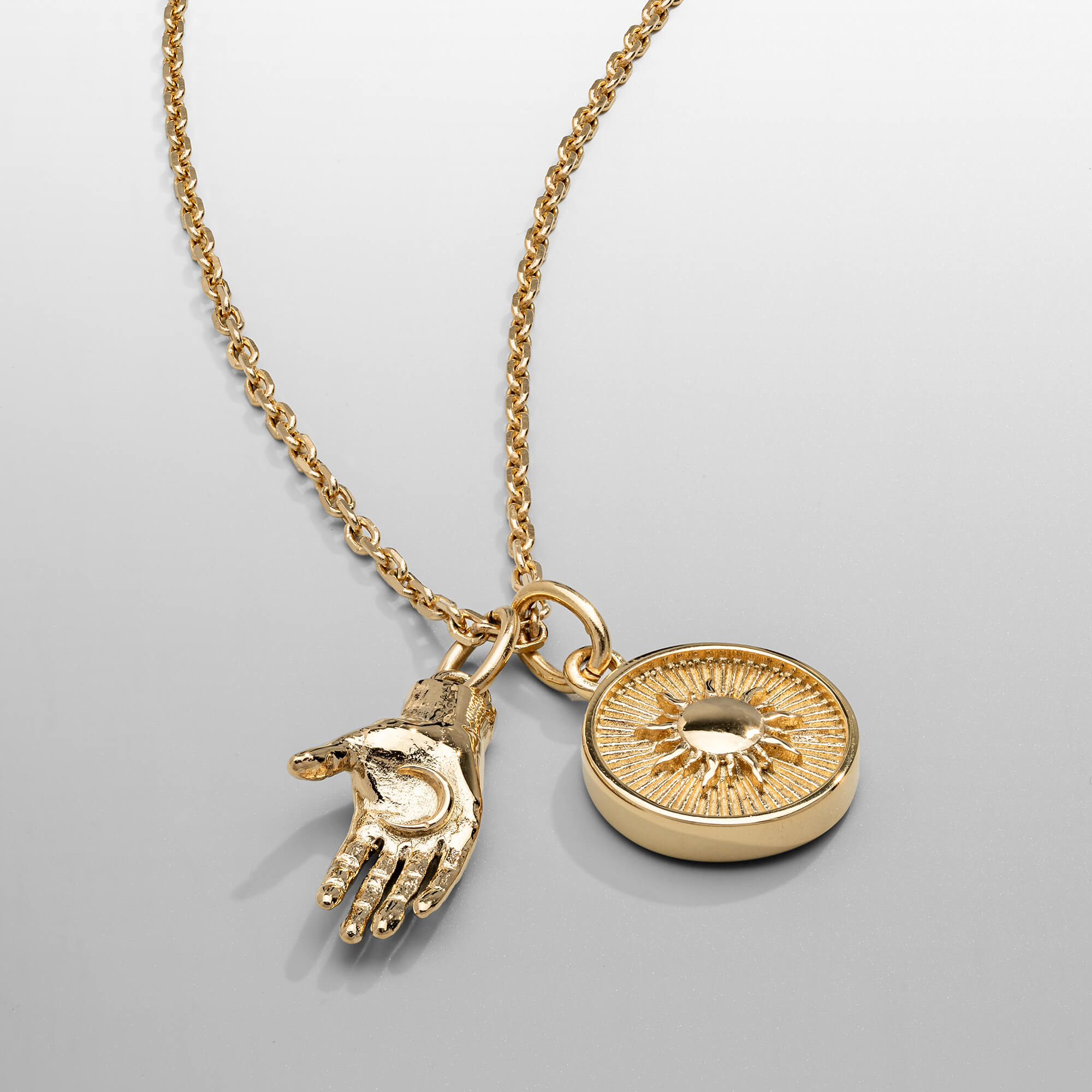 CRAFTD London ネックレス NOCTURNAL PENDANT SILVER GOLD Nocturnal Pendant (Silver)