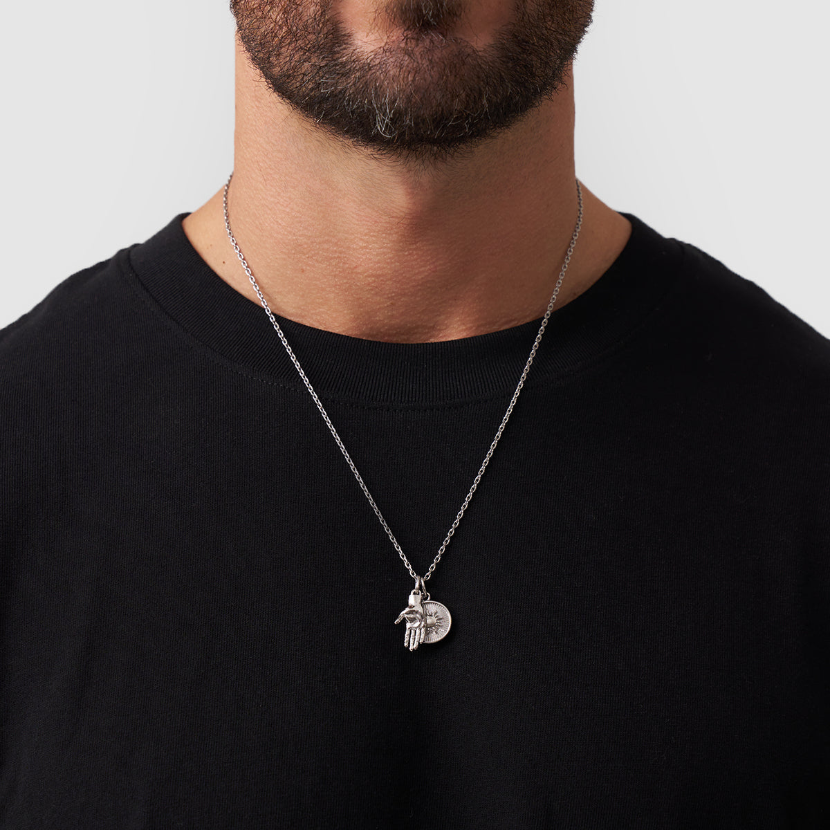 CRAFTD London ネックレス NOCTURNAL PENDANT SILVER GOLD Nocturnal Pendant (Silver)