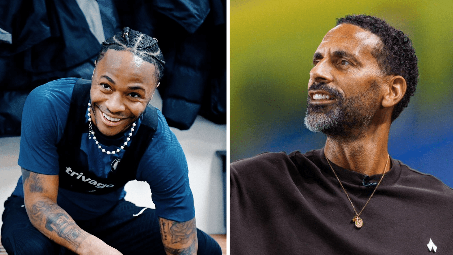 Raheem Sterling wearing CRAFTD