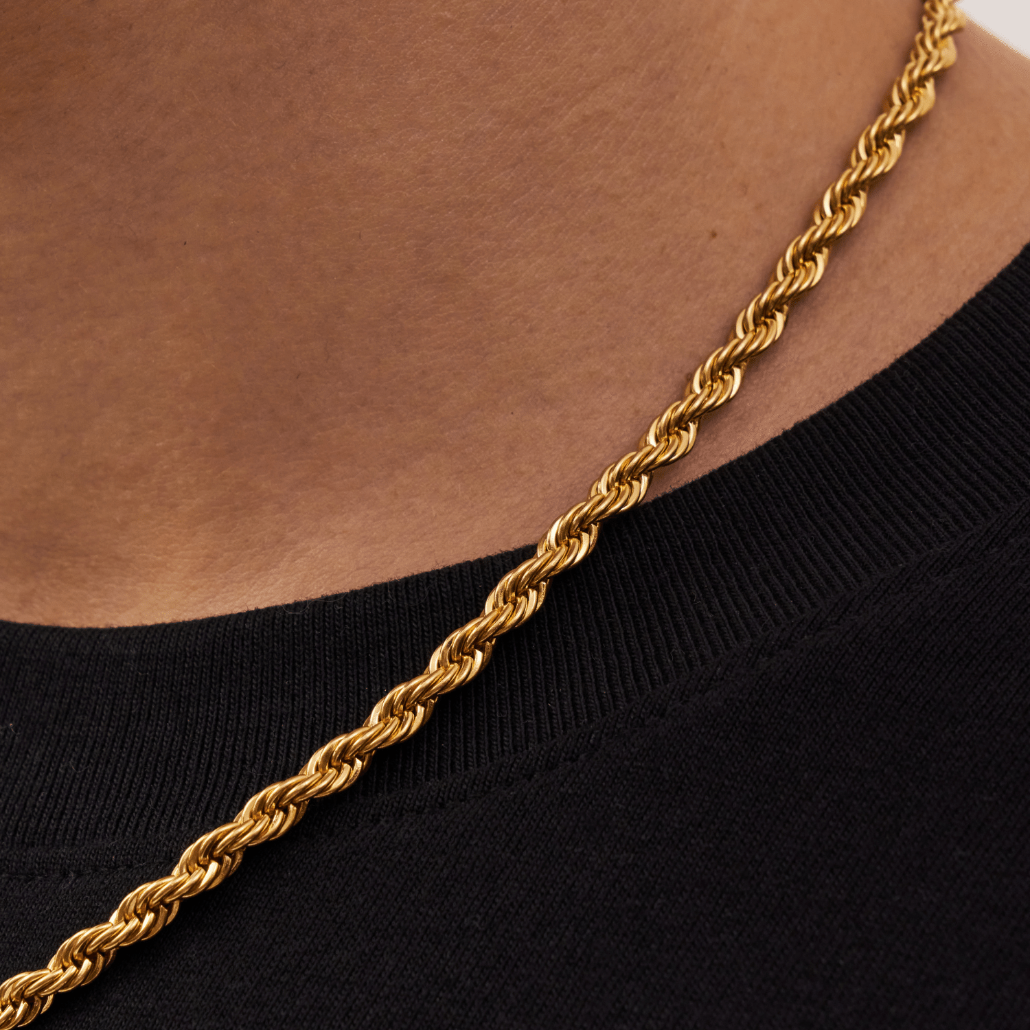 Gold Rope Chain (5mm) | CRAFTD UK