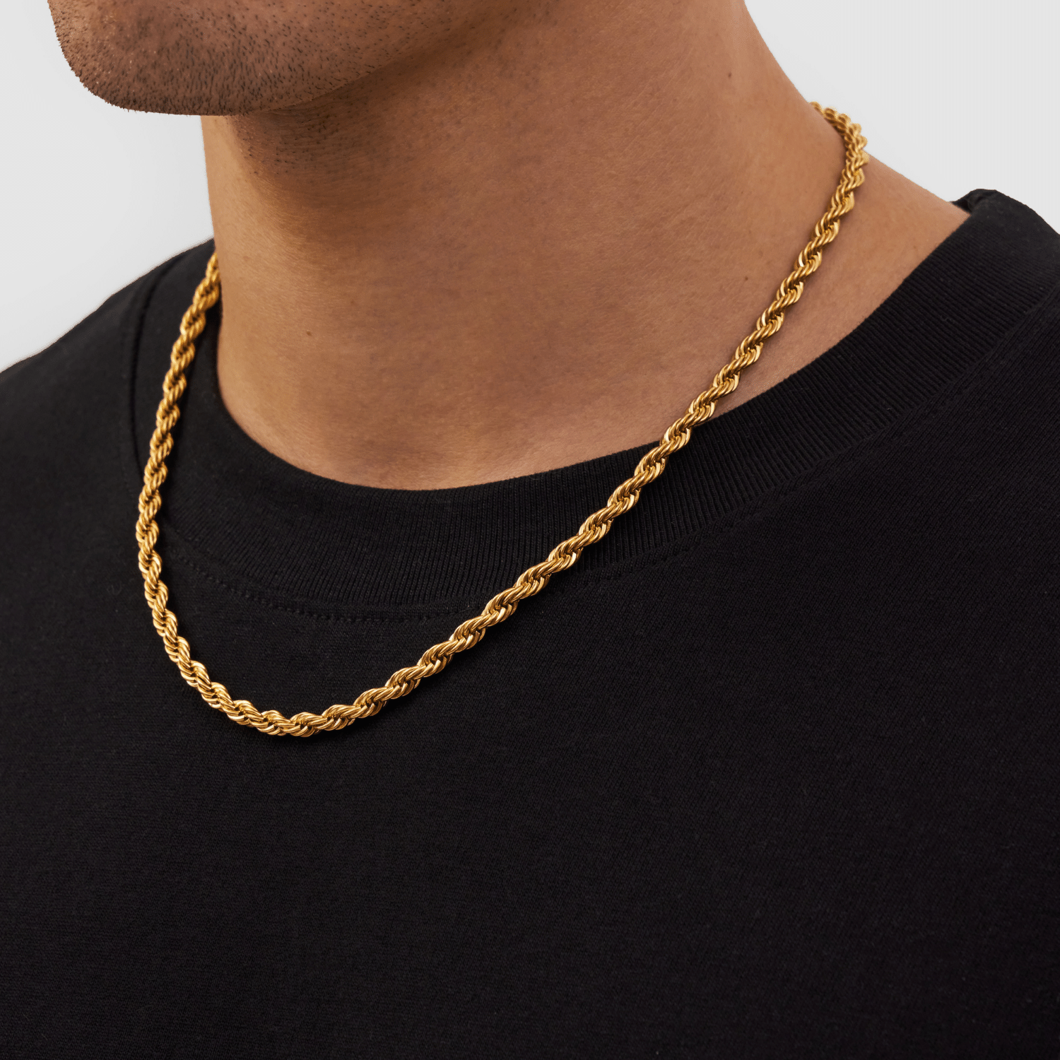 Gold Rope Chain (5mm) | CRAFTD UK