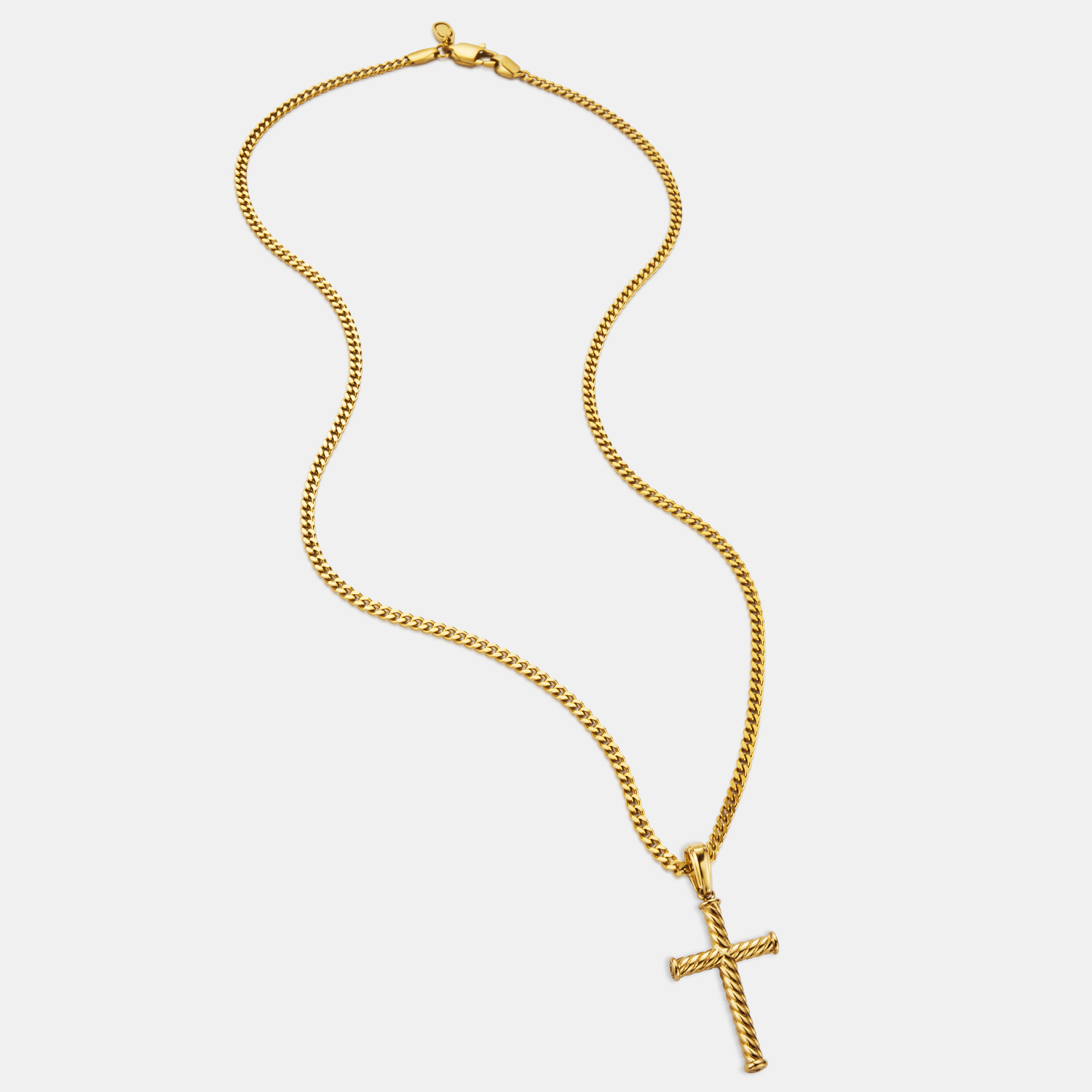 Rope Cross (Gold)