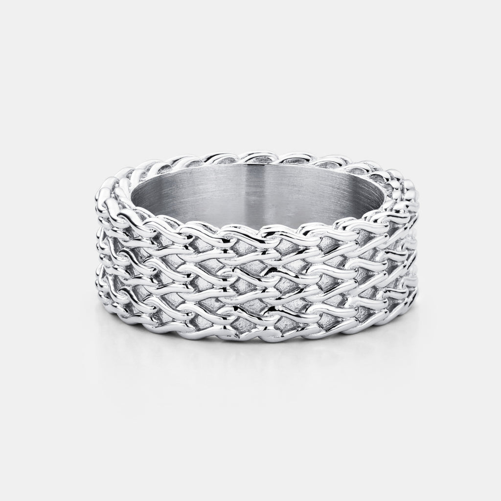Anillo Delgado 2mm Ajustable Acero Inoxidable | Meses Sin Interés