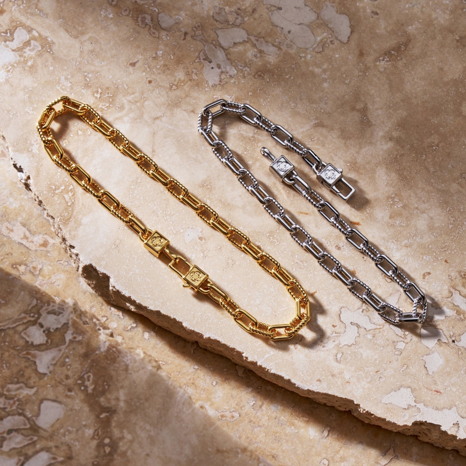 Rope Link Bracelet (Silver)
