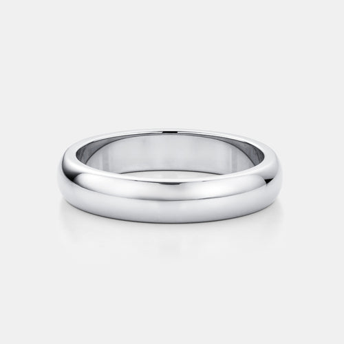 Runder Bandring (Silber) 5 mm
