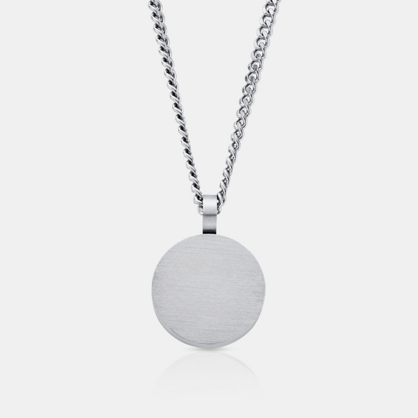 CRAFTD London ネックレス ROUND TOTEM PENDANT SILVER GOLD Round Totem Pendant (Silver)