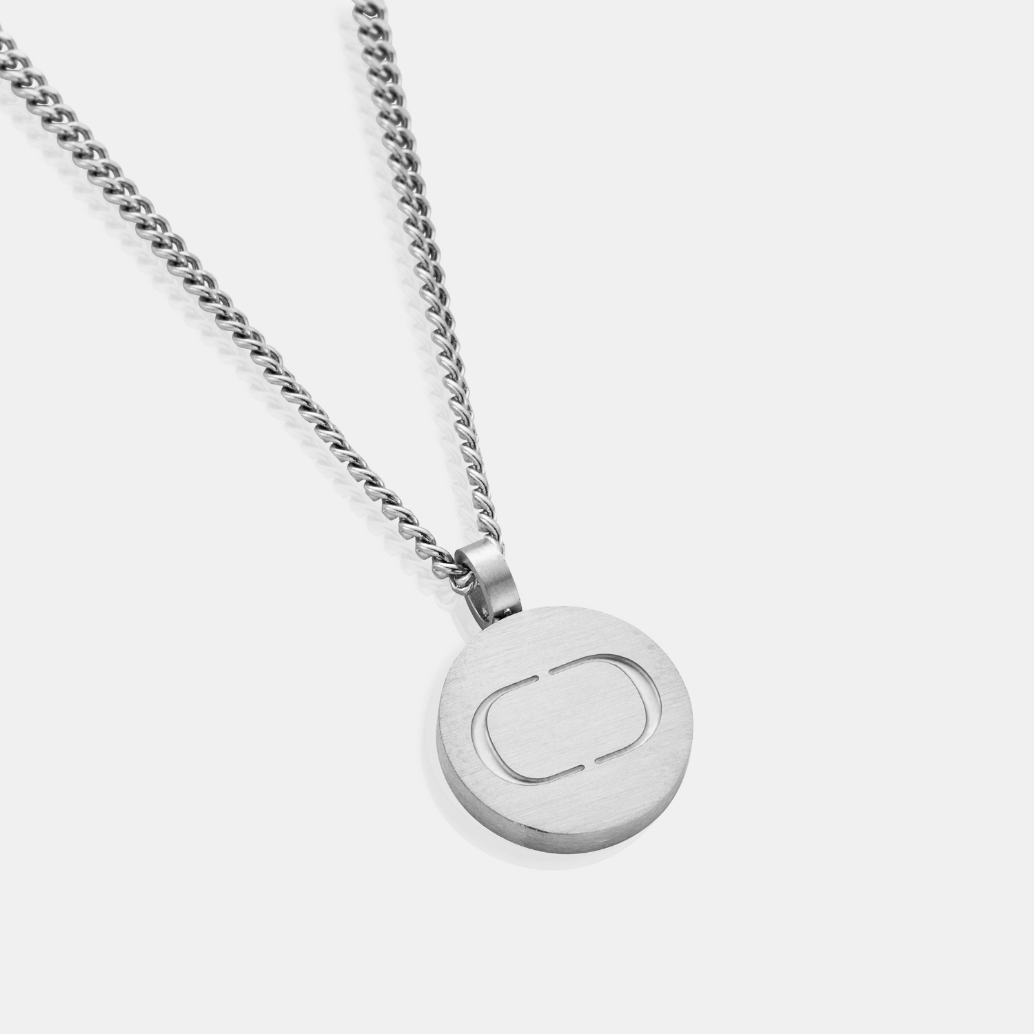 CRAFTD London ネックレス ROUND TOTEM PENDANT SILVER GOLD Round Totem Pendant (Silver)
