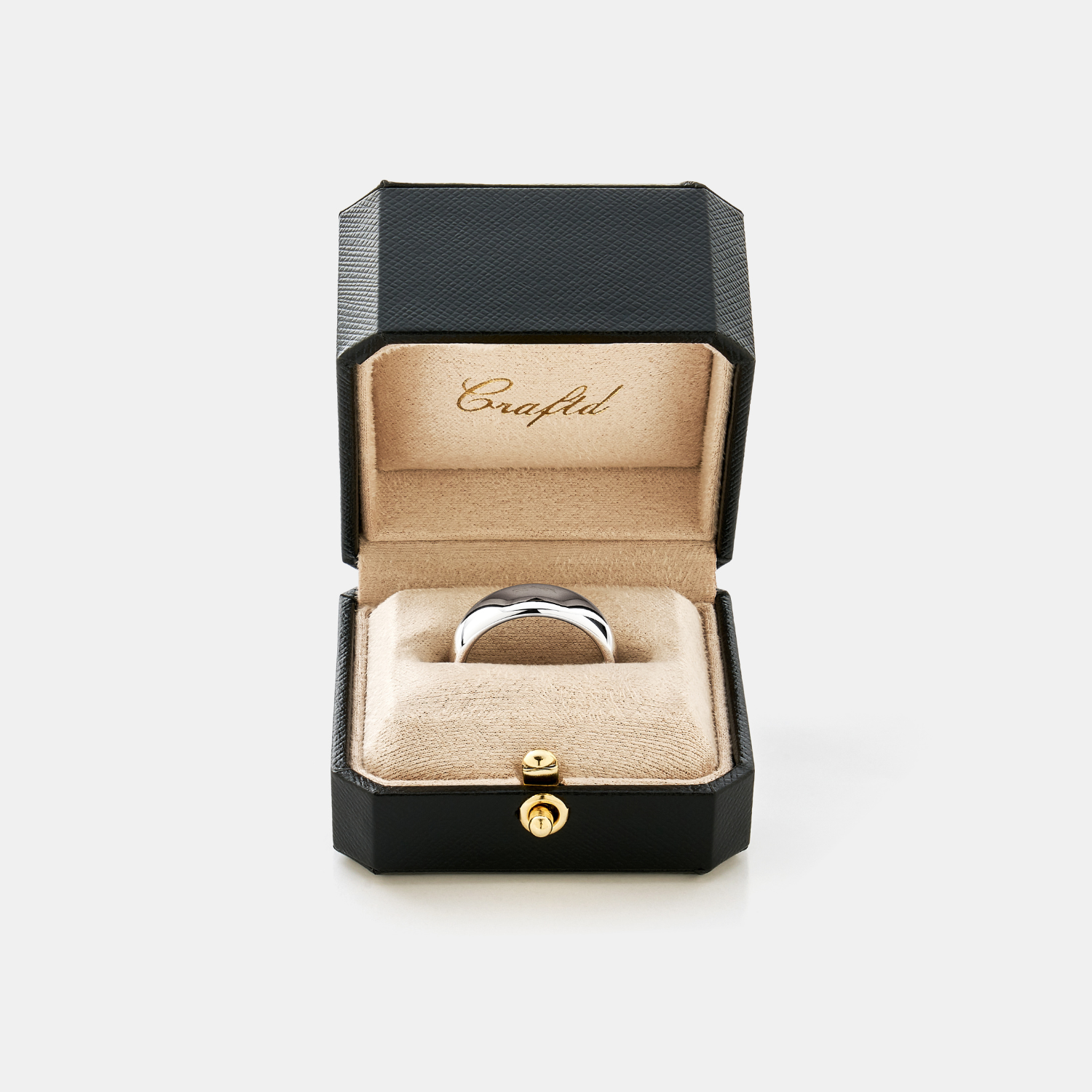 【CRAFTD London】Rounded Wedding Ring 7mm☆結婚指輪 マリッジ Sterling Silver Men's Rounded Wedding Ring 7mm | CRAFTD