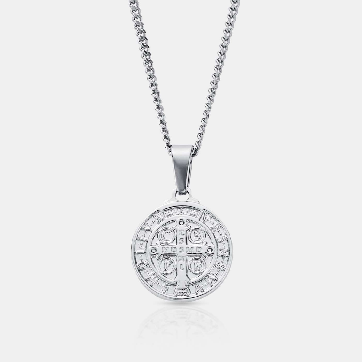 CRAFTD London ネックレス SAINT BENEDICT SILVER GOLD saint-benedict-silver.png?crop