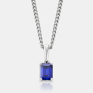 Saphiranhänger (Silber)