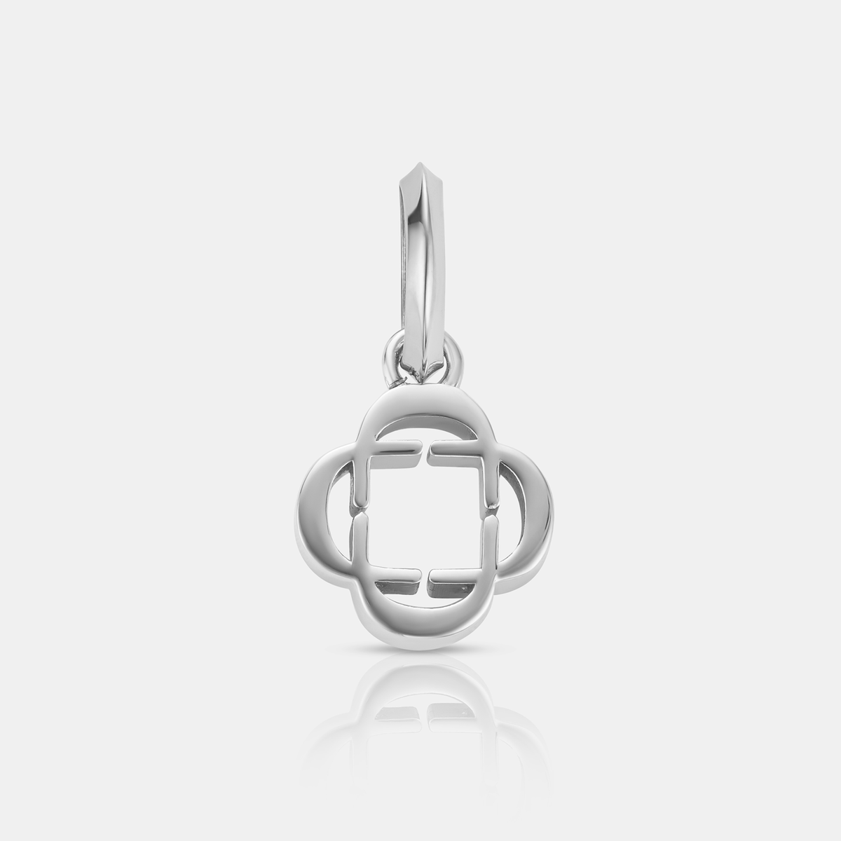 Mini-Glücksklee (Silber)