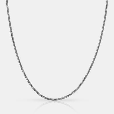 Snake Chain (Silver) 2mm