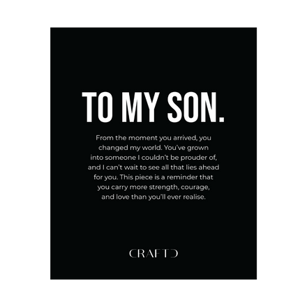 To My Son