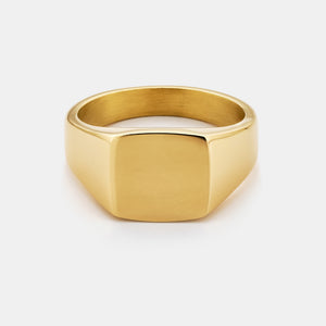 Square Signet Ring (Gold)