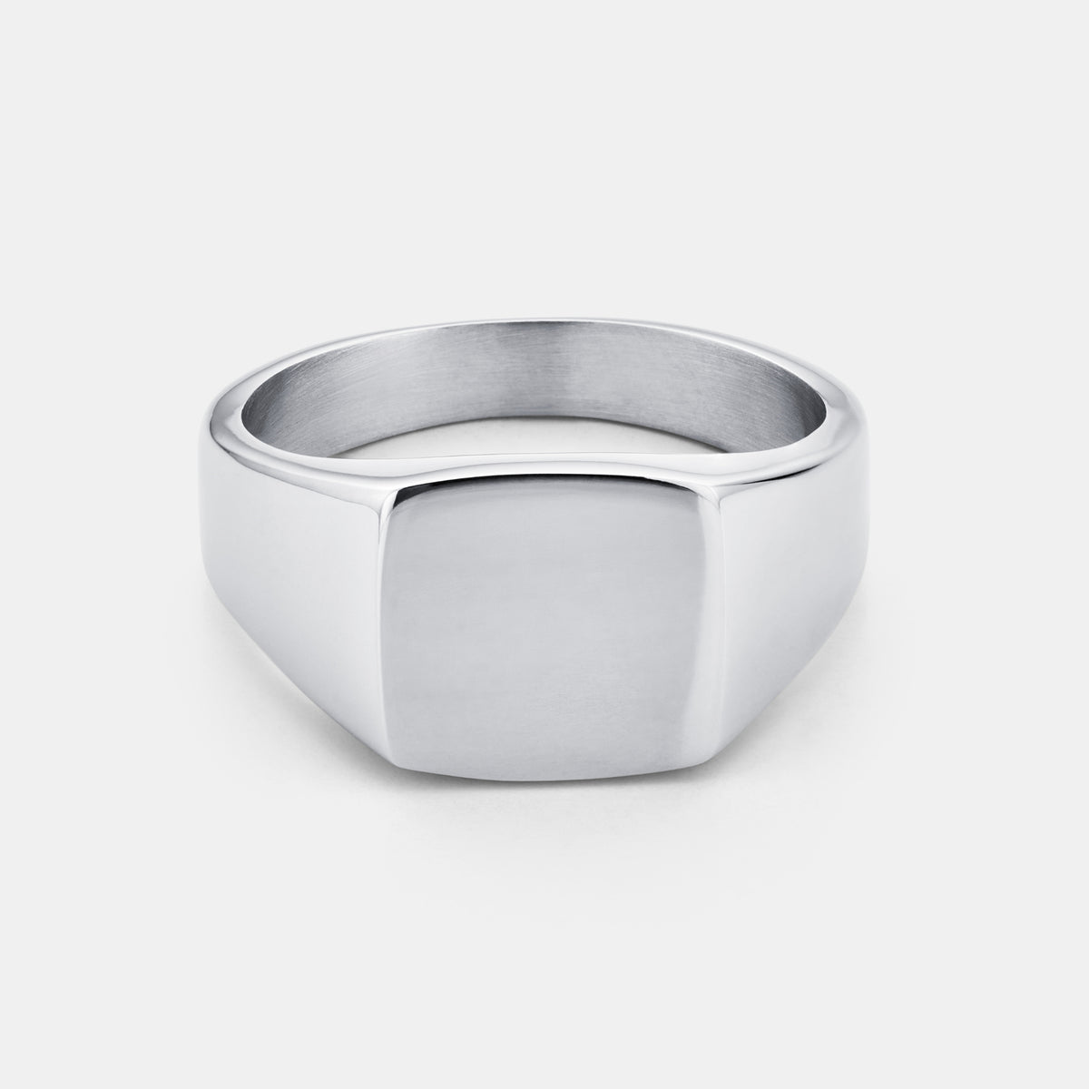 Square Signet Ring (Silver)