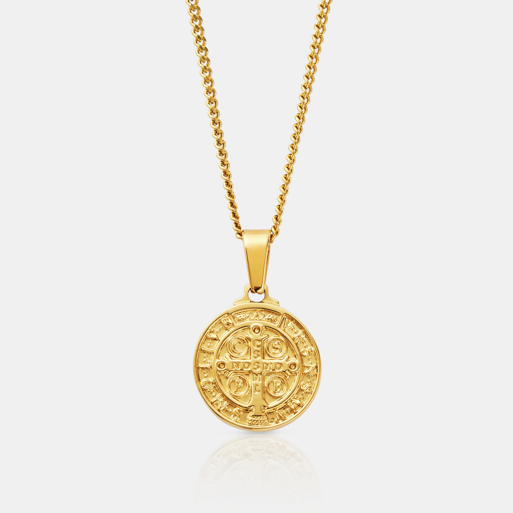 CRAFTD London ネックレス SAINT BENEDICT SILVER GOLD Saint Benedict (Gold)