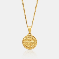 Saint Benedict (Gold)