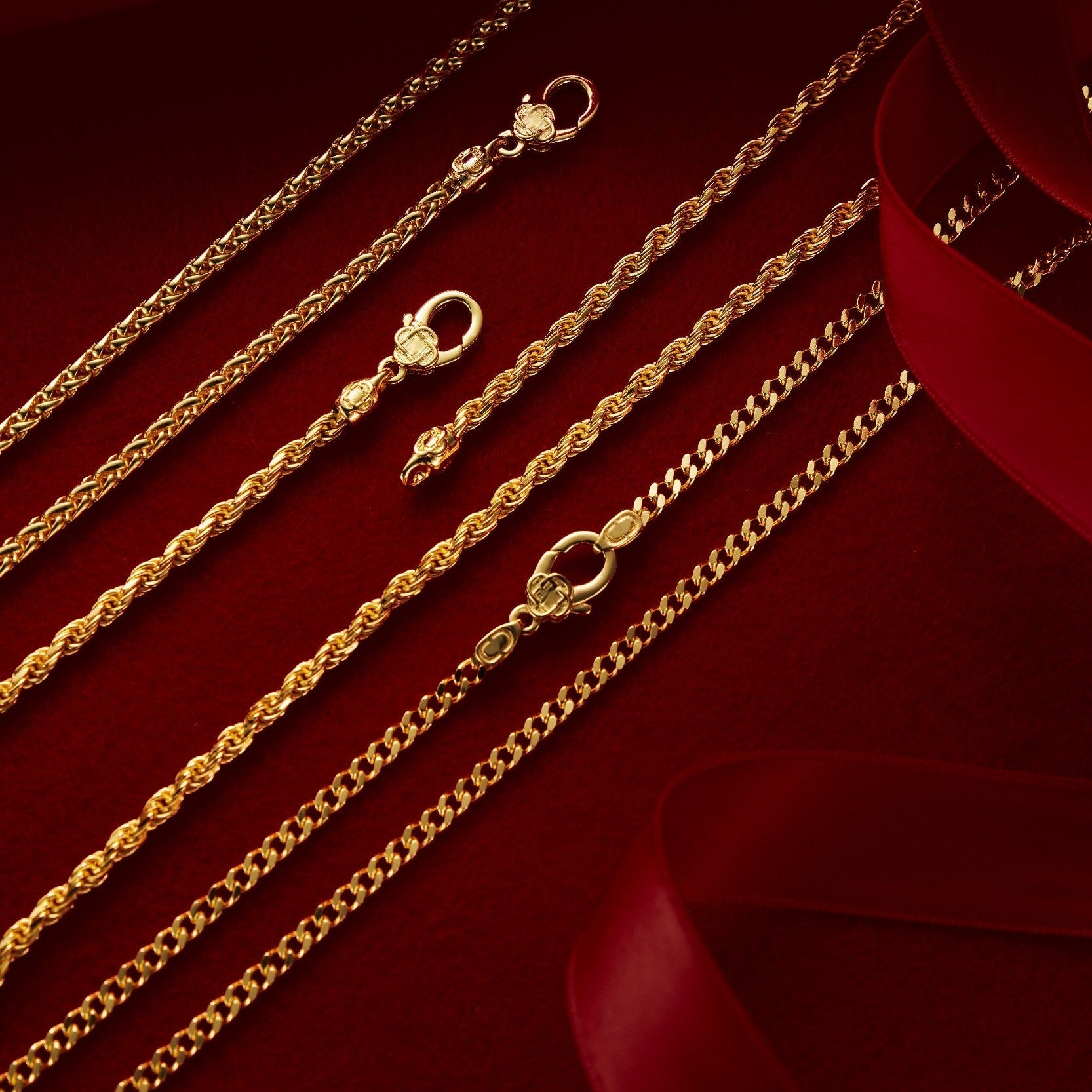 Cuban (18ct Gold) 3mm | Sterling Silver