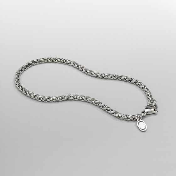 Bracelet Blé (Argent) 3mm