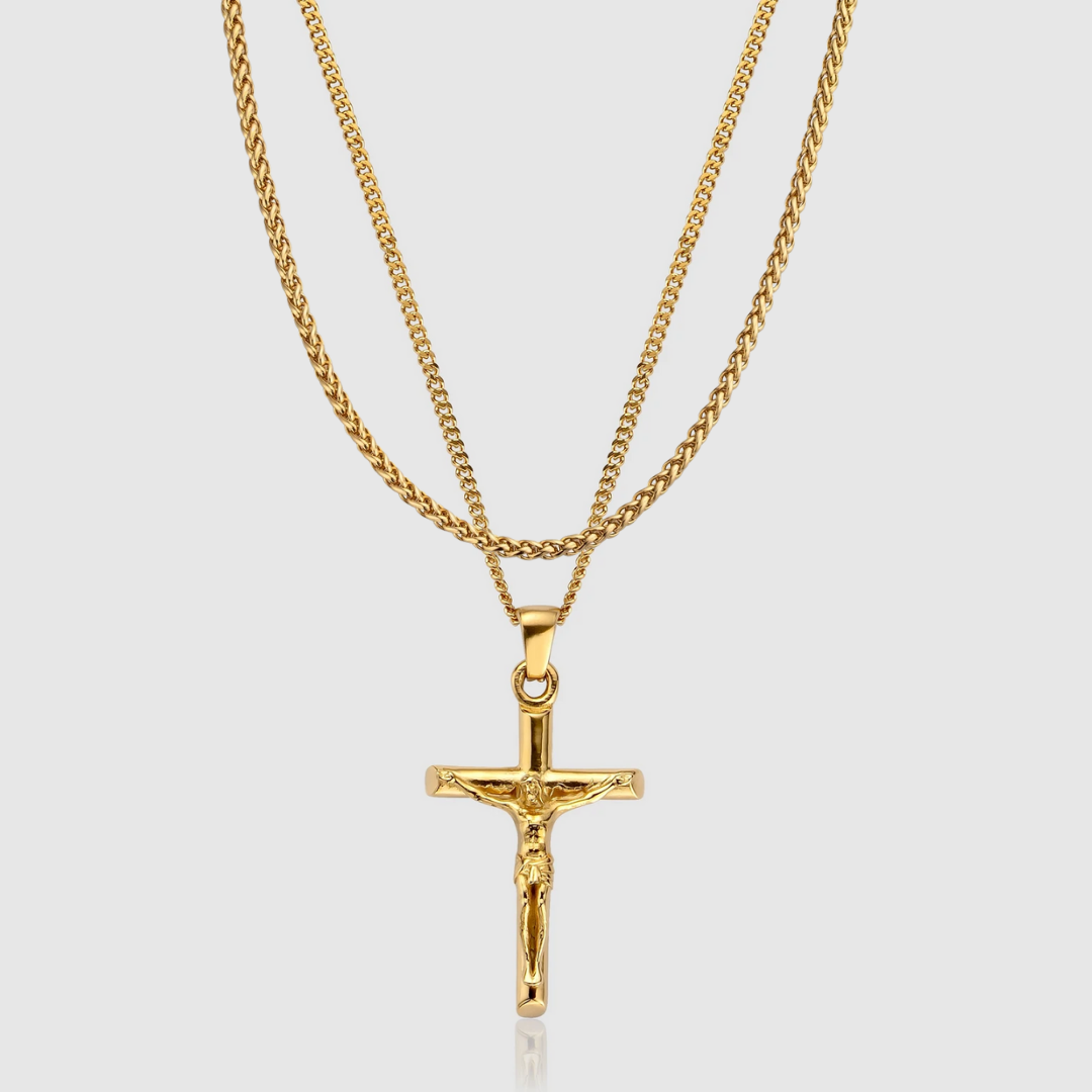 Ensemble Crucifix (Or)