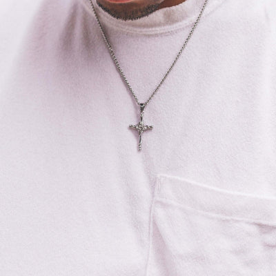 Rose Cross (Silver)