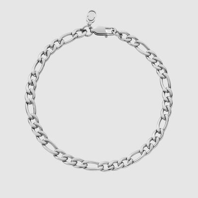 Bracelet Figaro (Argent) 5mm