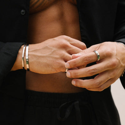 Bague ronde (argent) 5 mm