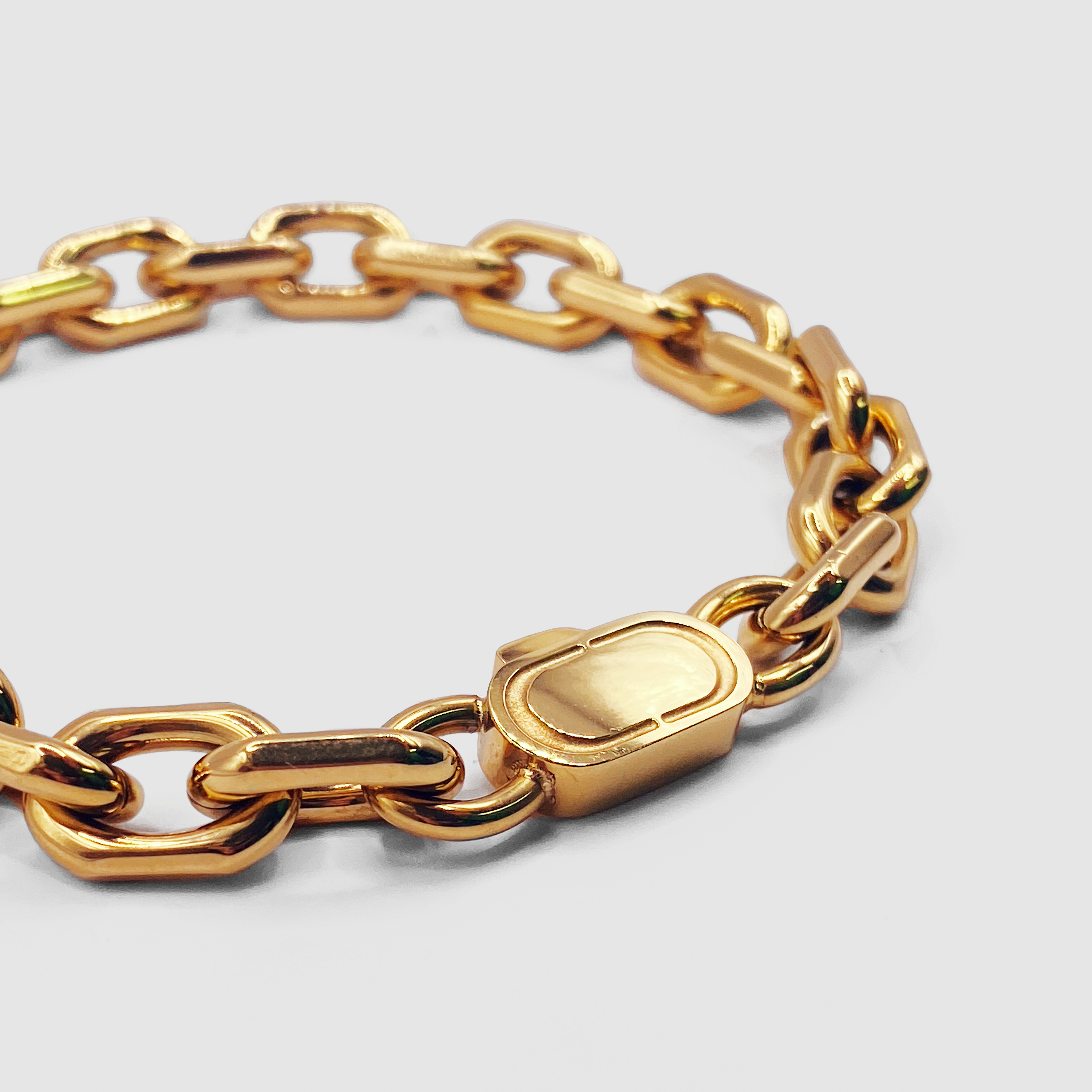 Anker-Gliederarmband (Gold)