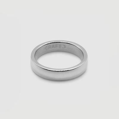 Round Band Ring (Silver) 5mm