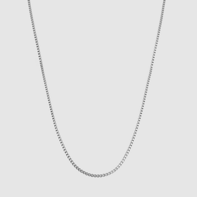 Box Chain (Silver) 2mm