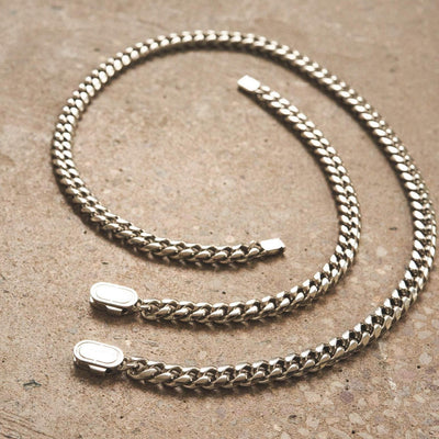 Cuban 8mm Set (Silver)