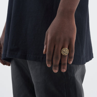 St. Christopher Ring (Gold)