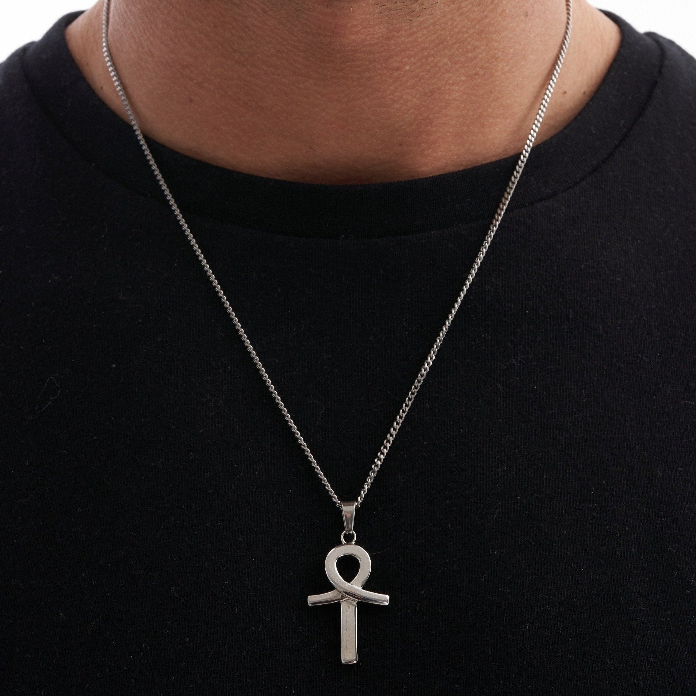 送料関税込【CRAFTD London】ANKH ネックレス☆ (2色) 国内発送 Ankh (Silver)