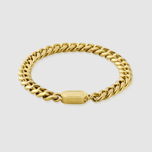 Kubanisches Armband (Gold) 8mm