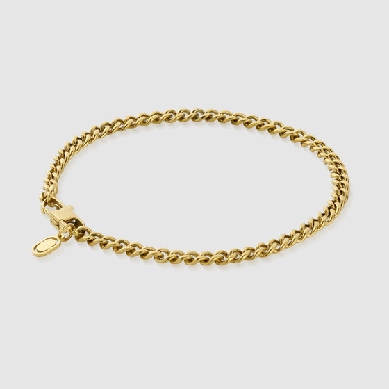 Kubanisches Armband (Gold) 4mm